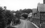 St Mary Bourne, the Village and Stores c1955