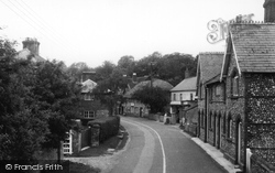 St Mary Bourne, the Village and Stores c1955