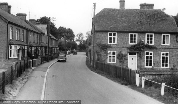 Photo of St Mary Bourne, Village Street c.1960