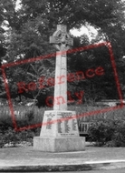 War Memorial c.1955, St Mary Bourne