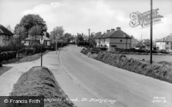 Chelsfield Road c.1955, St Mary Cray