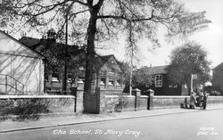 The School c.1955, St Mary Cray