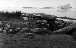 Bant's Carn Burial Chamber 1958, St Mary's