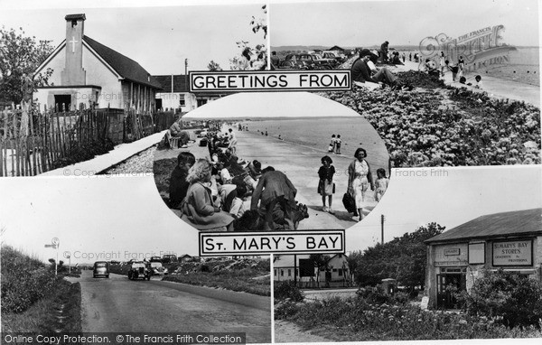 Photo of St Mary's Bay, Composite c.1955