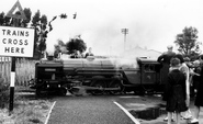 The Miniature Train Leaving Station c.1960, St Mary's Bay