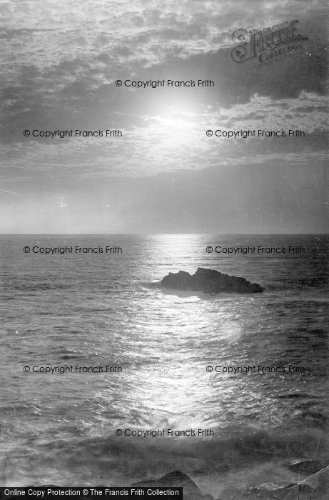 Photo of St Mary's, Evening Seascape 1892