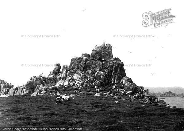 Photo of St Mary's, Flying Gulls 1893