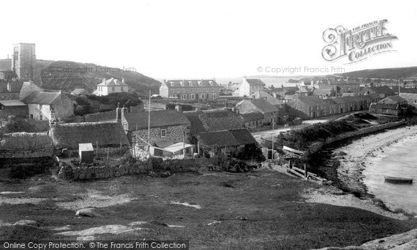 Photo of St Mary's, From Carn Thomas 1892