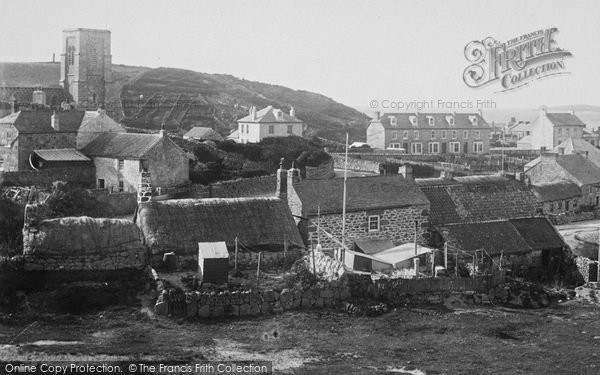 Photo of St Mary's, Hugh Town 1892