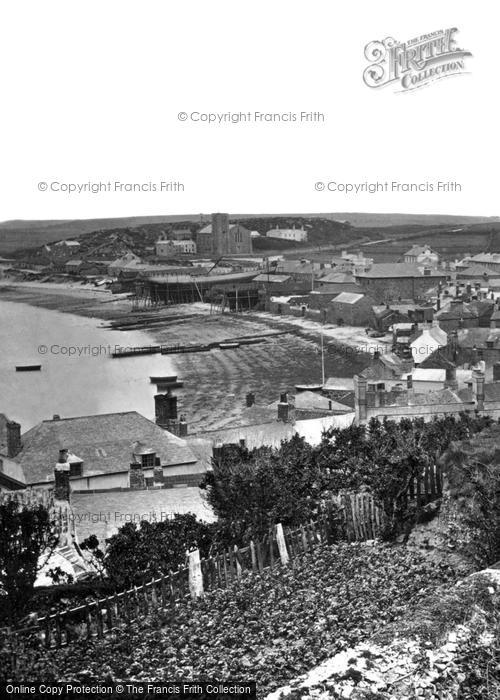 Photo of St Mary's, Hugh Town c.1864