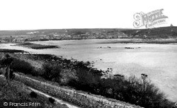 Hugh Town From Garrison c.1955, St Mary's