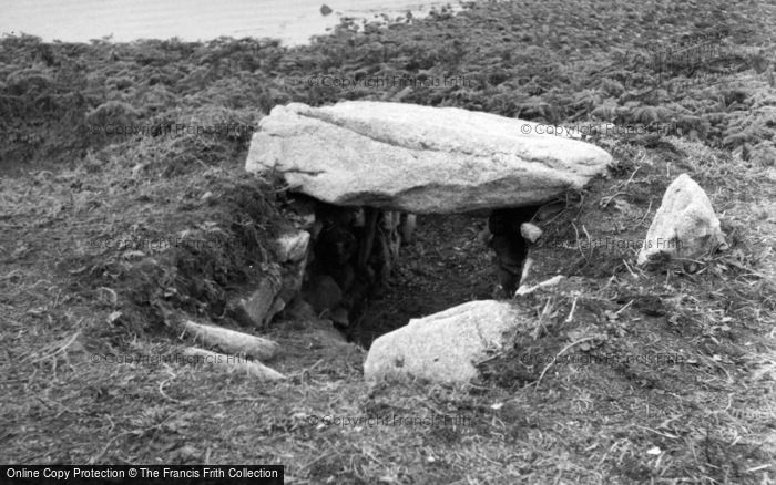 Photo of St Mary's, Innisidgen West Burial Chamber 1958