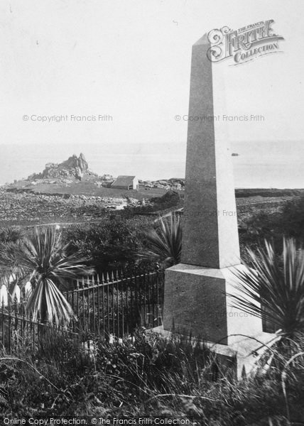 Photo of St Mary's, Obelisk Memorial In Old Churchyard 1892