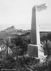 Obelisk Memorial In Old Churchyard 1892, St Mary's