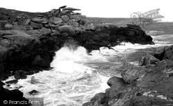 Peninnis Head, Pulpit Rock c.1955, St Mary's