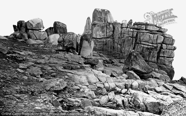 Photo of St Mary's, Peninnis Head, Tooth Rock c.1864