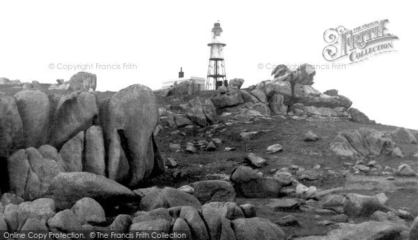Photo of St Mary's, Peninnis Lighthouse And Rocks c.1965