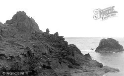 Peninnis Rocks c.1955, St Mary's