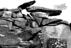 Pulpit Rock c.1955, St Mary's
