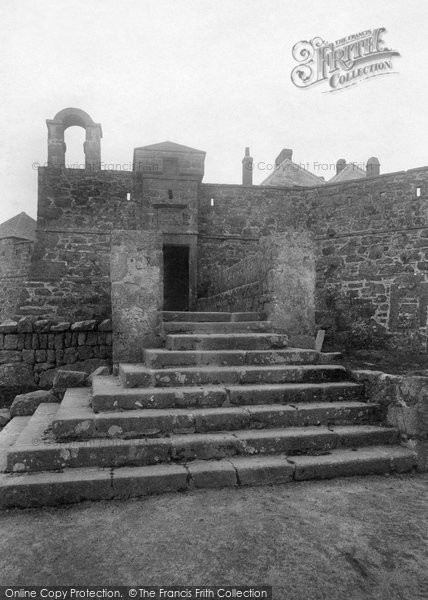 Photo of St Mary's, Star Castle Entrance 1892