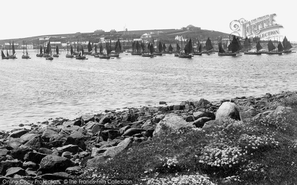 Photo of St Mary's, The Fishing Fleet And Garrison Hill c.1891