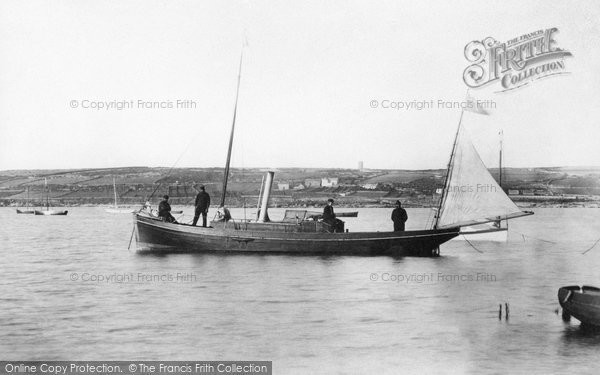 Photo of St Mary's, The Governor's Launch  1892