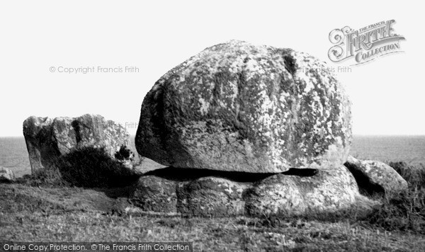 Photo of St Mary's, Water Logan Stone c.1955