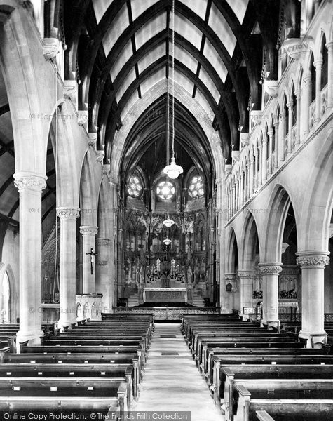 Photo of St Marychurch, Church Of Our Lady And St Denis, Interior 1927