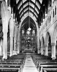Church Of Our Lady And St Denis, Interior 1927, St Marychurch