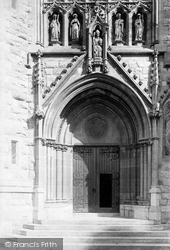 St Denis Porch And Priory 1894, St Marychurch