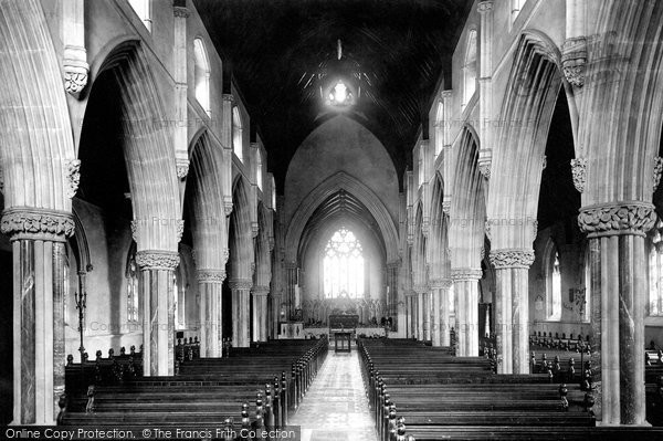 Photo of St Marychurch, St Mary's Church Interior 1889