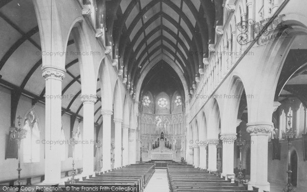Photo of St Marychurch, St Mary's Rc Church Interior 1889