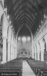 St Mary's Rc Church Interior 1889, St Marychurch
