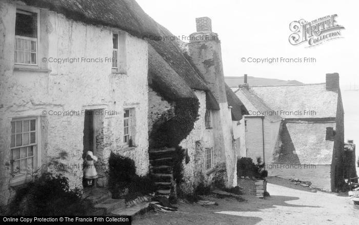 Photo of St Mawes, A Cottage 1890
