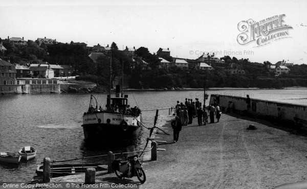 Photo of St Mawes, Arrival Of The Falmouth Ferry c.1955