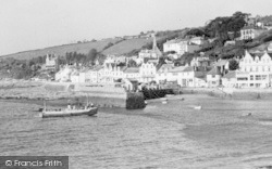 Boat Approaching The Harbour c.1955, St Mawes