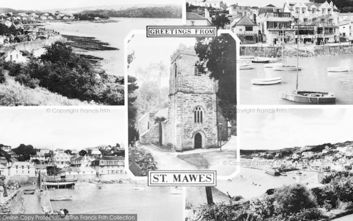 Photo of St Mawes, Composite c.1960