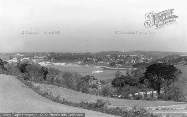 Photo of St Mawes, From St Anthony's c.1955