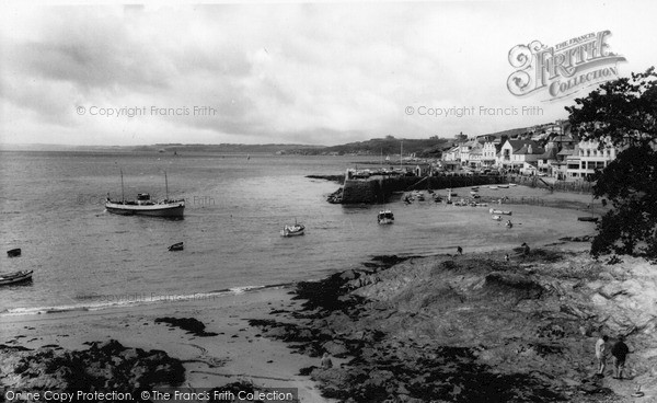 Photo of St Mawes, From Tredenham Road c.1960