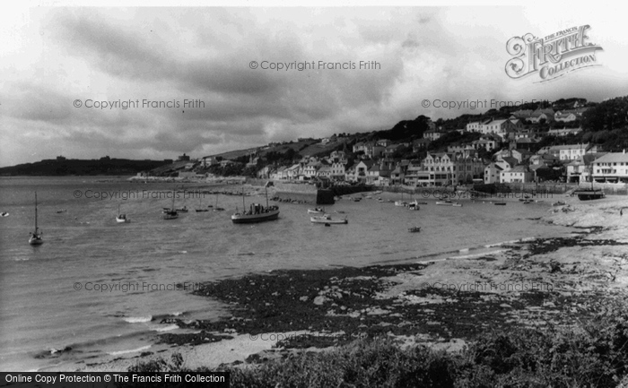 Photo of St Mawes, From Tredenham Road c.1960