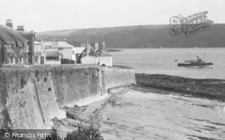 Lower Castle Road And Tavern Beach 1938, St Mawes