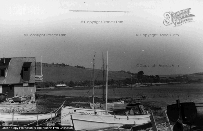 Photo of St Mawes, Polvarth Beach c.1955