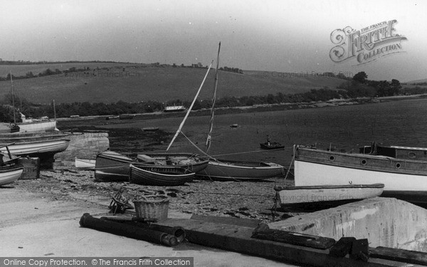 Photo of St Mawes, Polvarth Beach c.1955