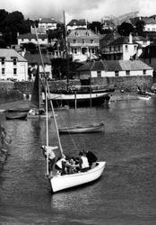 Sailing In The Harbour c.1960, St Mawes