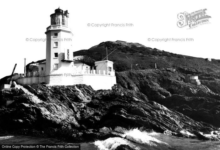 Photo of St Mawes, St Anthony's Lighthouse c.1960