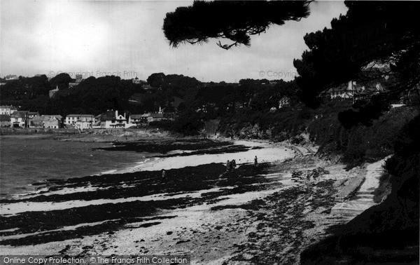 Photo of St Mawes, The Beach c.1955