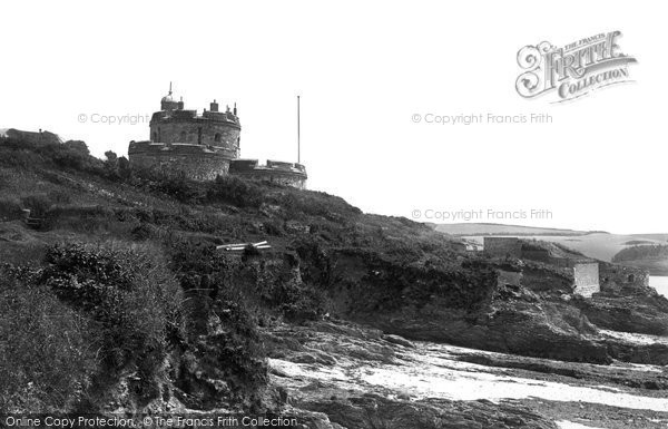 Photo of St Mawes, The Castle 1890