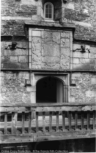 Photo of St Mawes, The Castle, Coat Of Arms c.1960