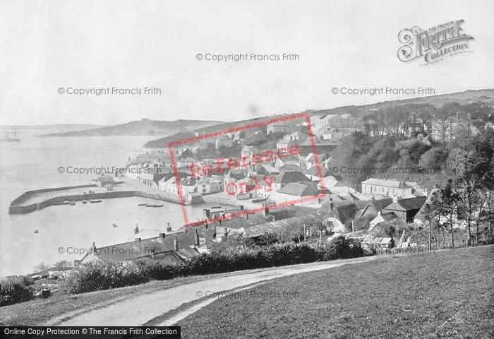 Photo of St Mawes, The Harbour And Castle c.1895