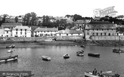 The Harbour And Rising Sun c.1955, St Mawes